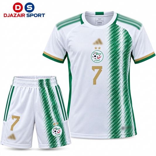 Ensemble Enfant Algerie Blanc Riyad Mahrez