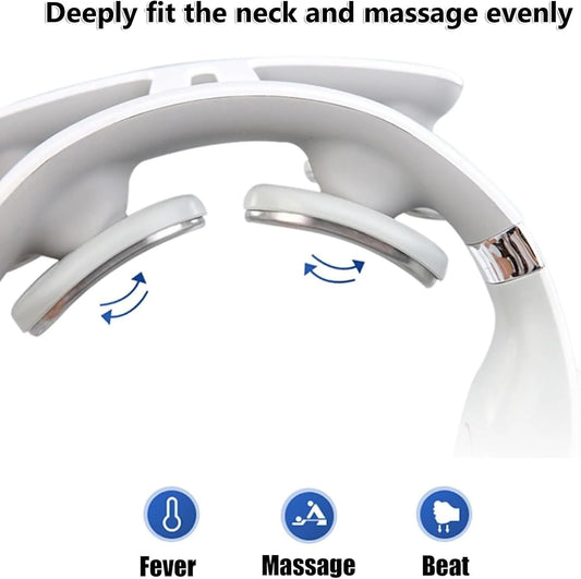 Masseur Cervical Électrique 4 Têtes