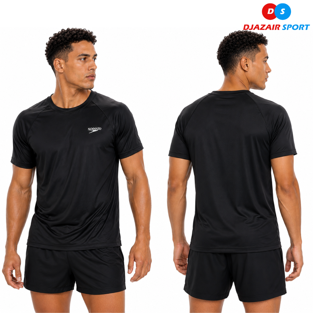 T-Shirt Natation Et Sport SPEEDO "Noir" REF-06013
