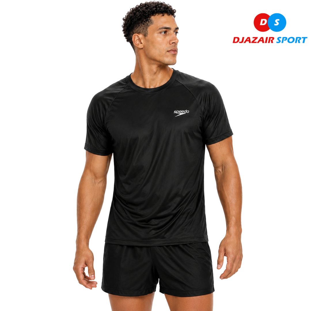 T-Shirt Natation Et Sport SPEEDO "Noir" REF-06013