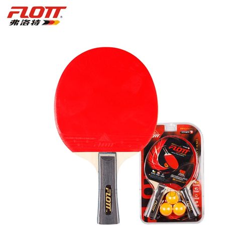 Flott Ensemble tennis de table, 2 Raquette, 3 Balles FTT-0876