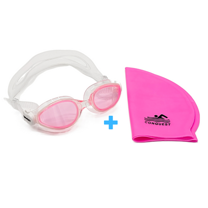 Pack Natation Lunette Invest + Bonnet