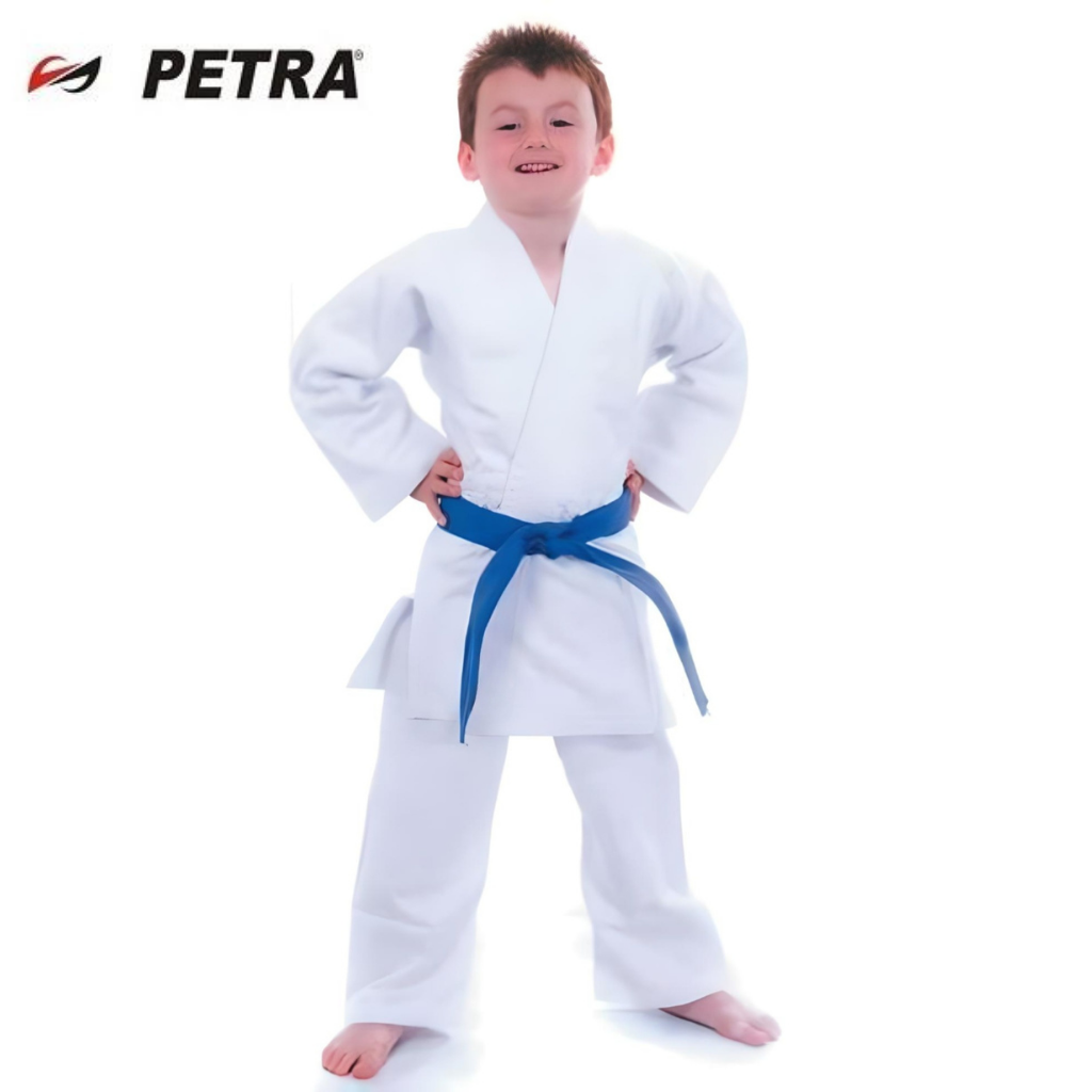 Kimono Karaté Blanc Petra Pour Enfant