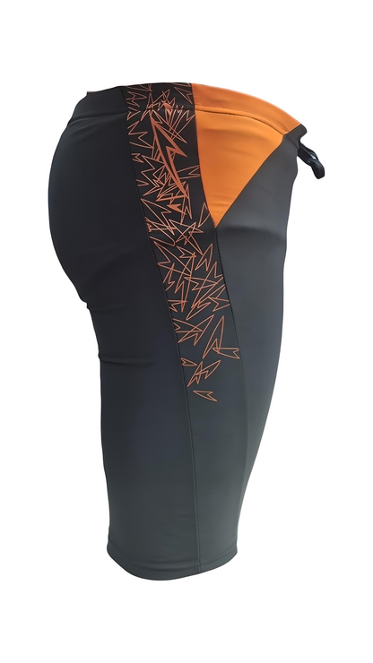 Maillot Cycliste Short Natation Pour Homme Orange ملابس السباحة