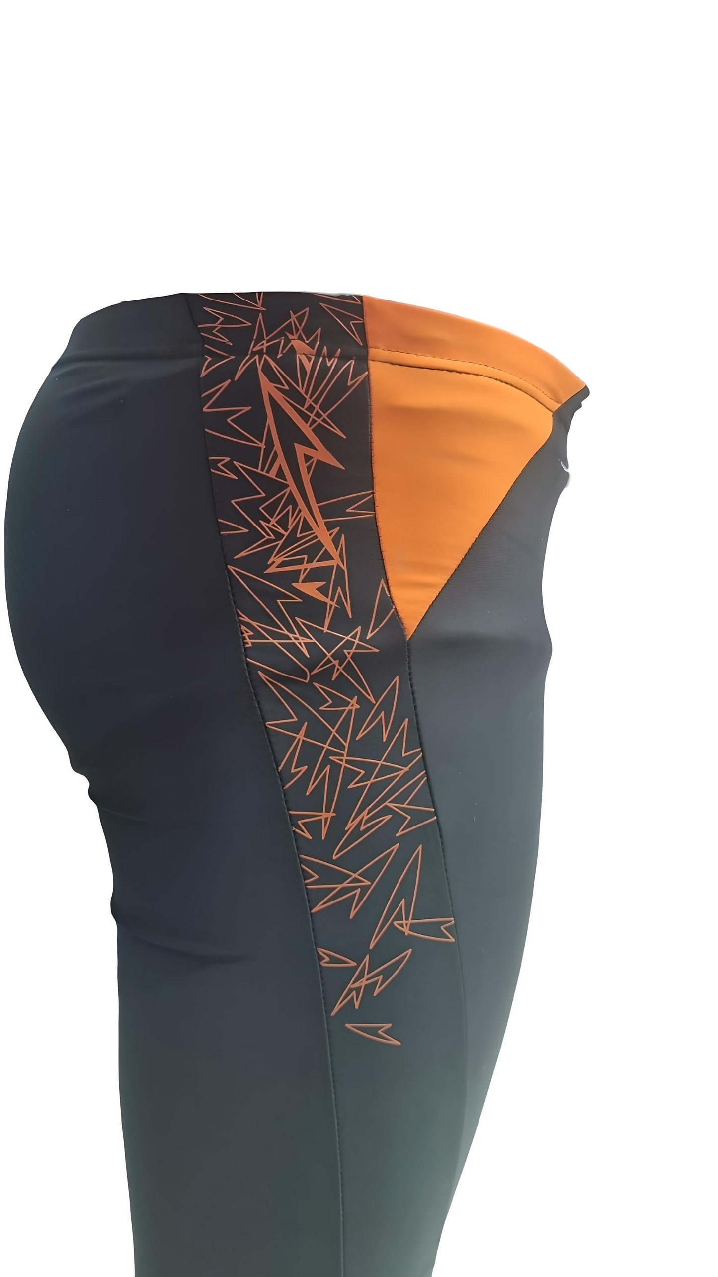 Maillot Cycliste Short Natation Pour Homme Orange ملابس السباحة