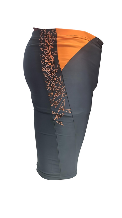 Maillot Cycliste Short Natation Pour Homme Orange ملابس السباحة