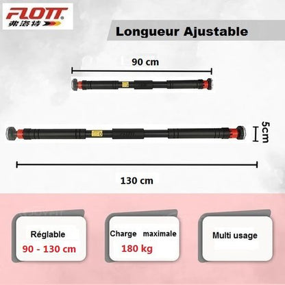 Flott Barre de Traction Réglable ( 90 - 130 cm )