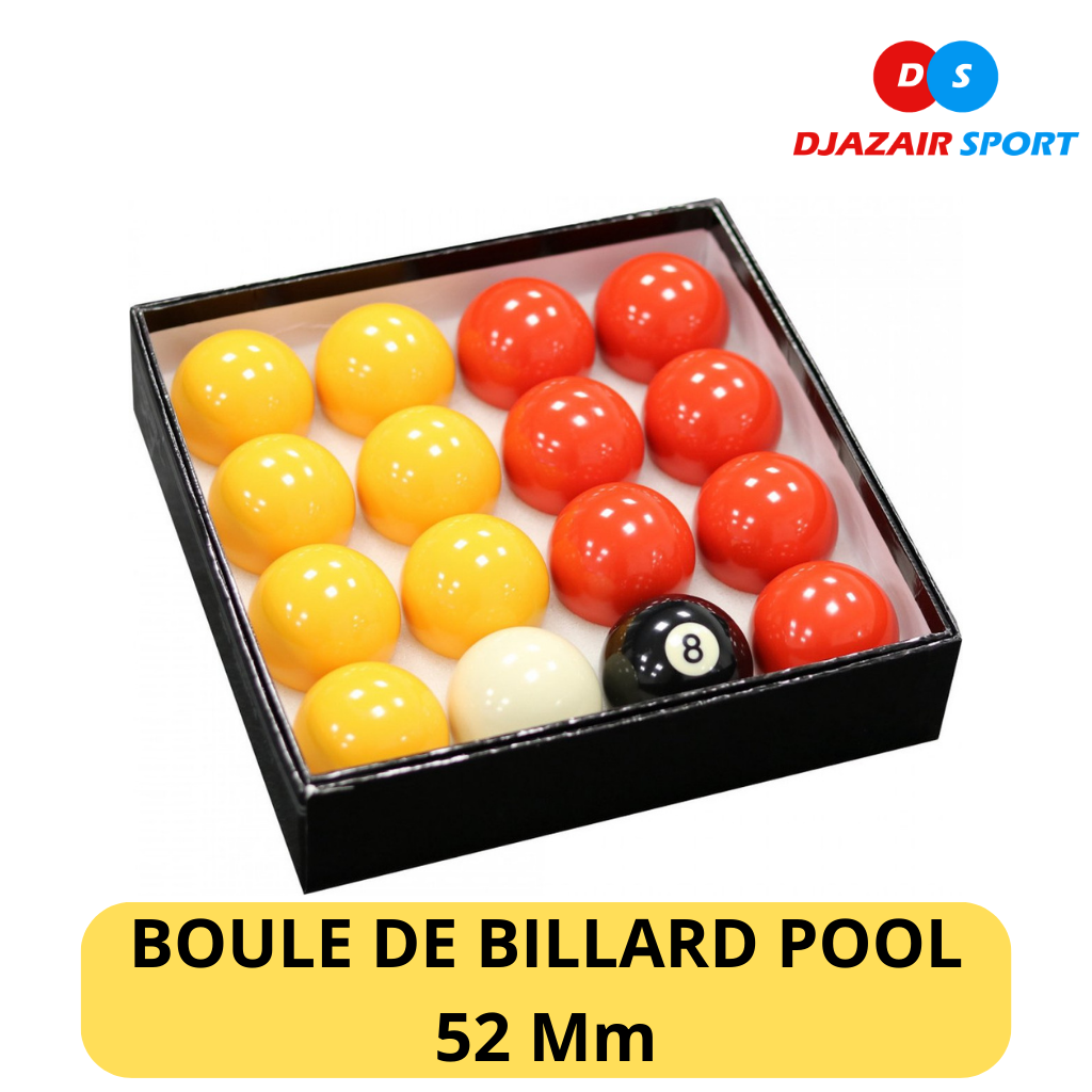 Boule De Billard Pool 52 Mm