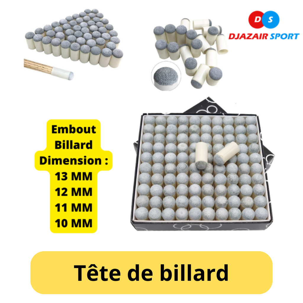 Embouts  De Queue De Billard Boite 100 Pcs
