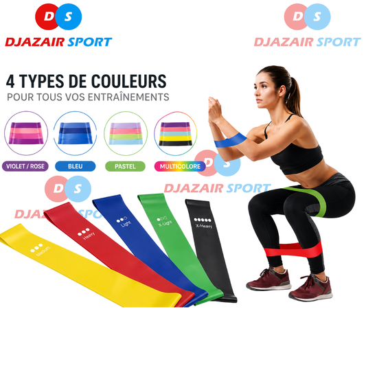 Bande Extensible De Fitness Packs 5 Pièces REF-77718