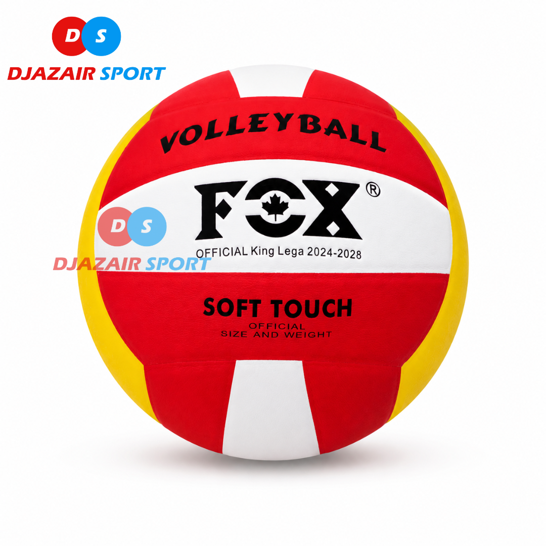 Ballon de Volley Ball FOX FOX-L1001 "Rouge-Jaune" REF-09010