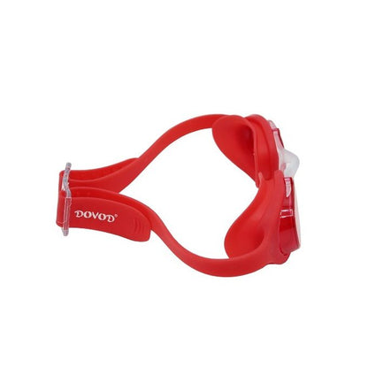 Lunette de natation Dovod pour junior , pont de nez réglable (S.M.L) 6110 Rouge