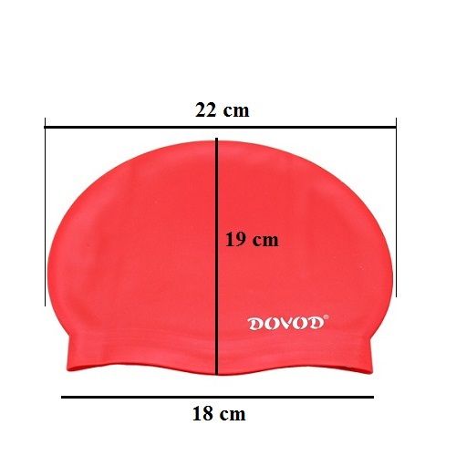 Pack Natation Enfants Lunette DOVOD + Bonnet -Rouge