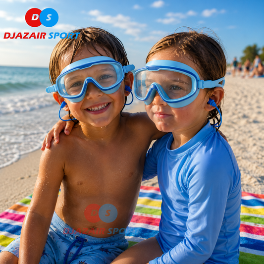 Masque De Natation Enfant-Junior Bleu Nuit REF-4412