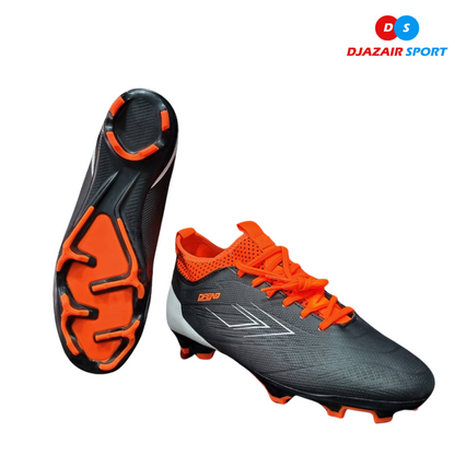 Soulier Crampon Difeno Black/Orange 2024