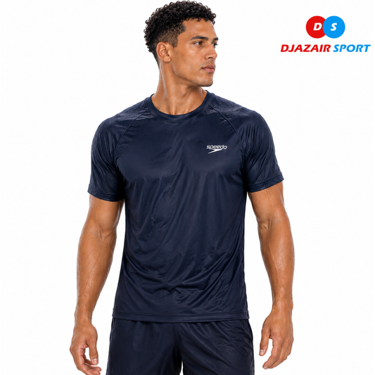 T-Shirt Natation Et Sport SPEEDO "Bleu Nuit" REF-06012