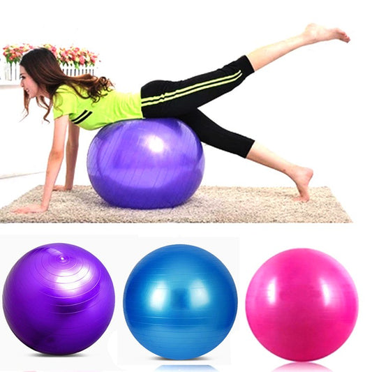 Ballon De Yoga Suisse Stretches, Équilibre, Résistance À La Tension, Gymnastique, Fitness A La Maison 75 cm