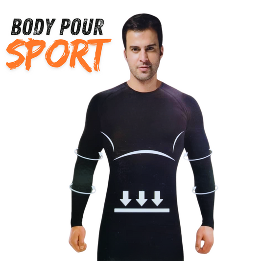 Body De Sport En Coton Efficace Contre le Froid