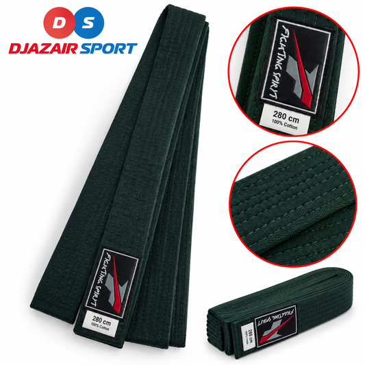 Ceinture Vert D'arts Martiaux FIGHTING SPIRIT