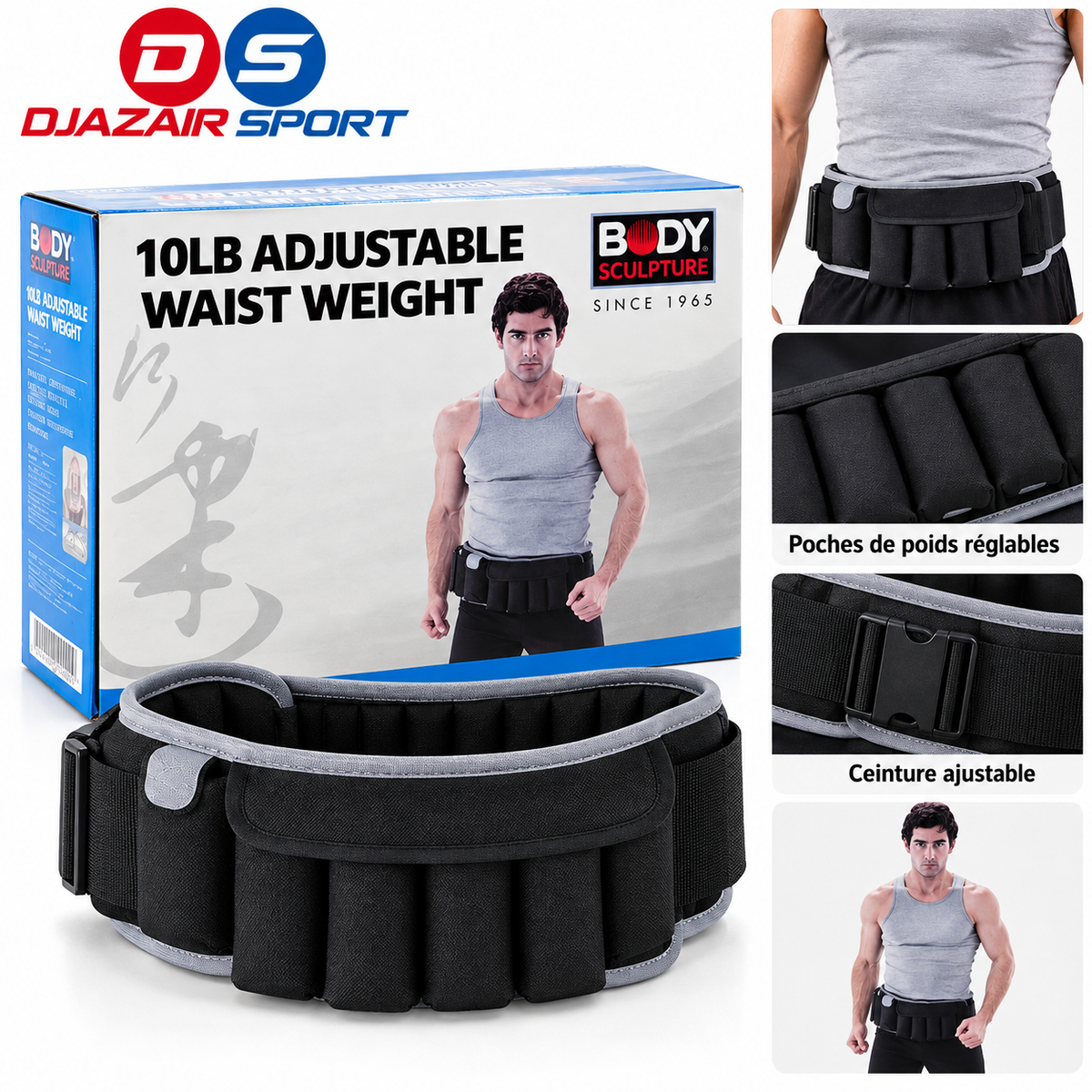 Ceinture Lestée BODY SCULPTURE 4.5 KG BB-988