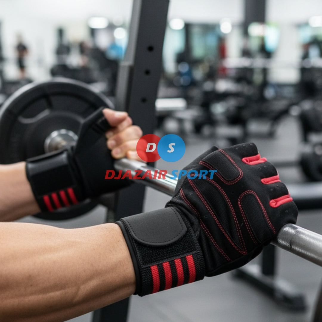 Gant De Musculation Avec Serre Poignet (Standard) REF-9061