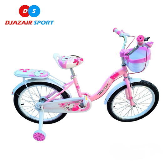 Vélo Fillette Rose TMV 20 Pouce Pour Enfants 7 ans - 12 ans