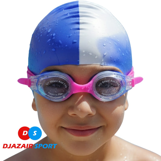 Pack Natation DOVOD Lunette + Bonnet "Bleu Claire" REF-PACK7