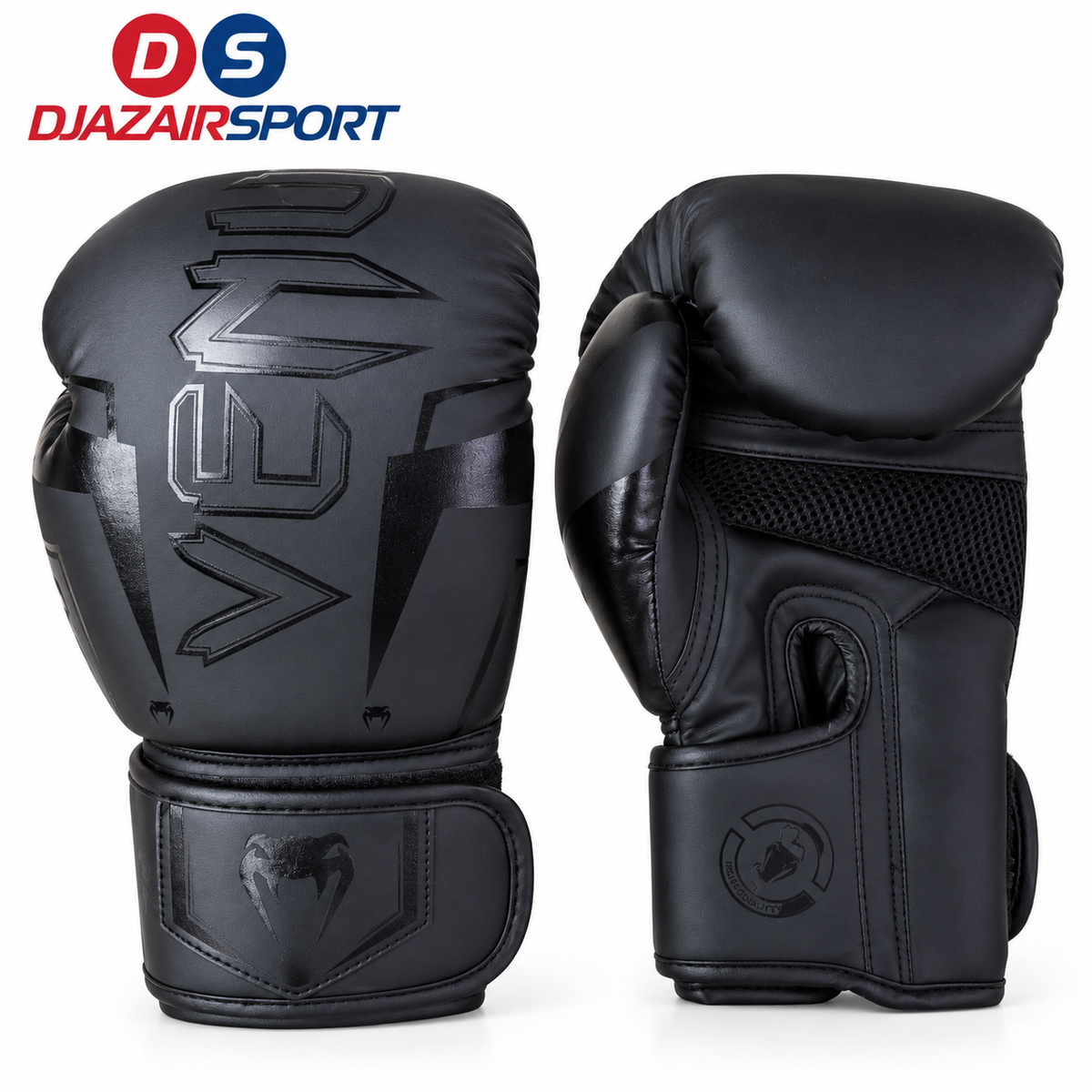 Gant De Boxe Kick Boxing Venum Noir REF-02004