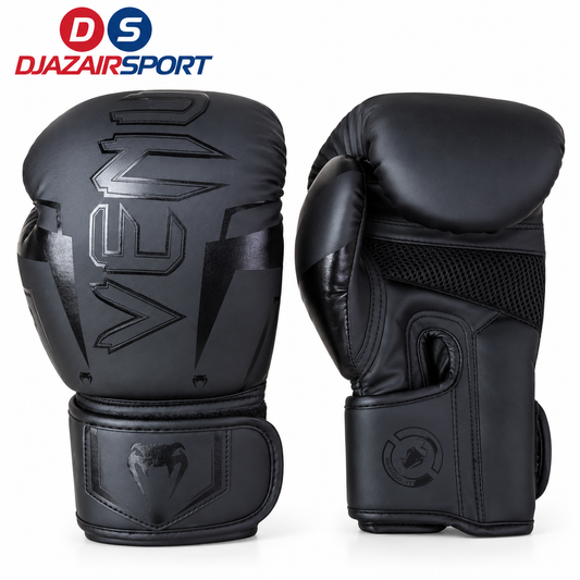 Gant De Boxe Kick Boxing Venum Noir REF-02004