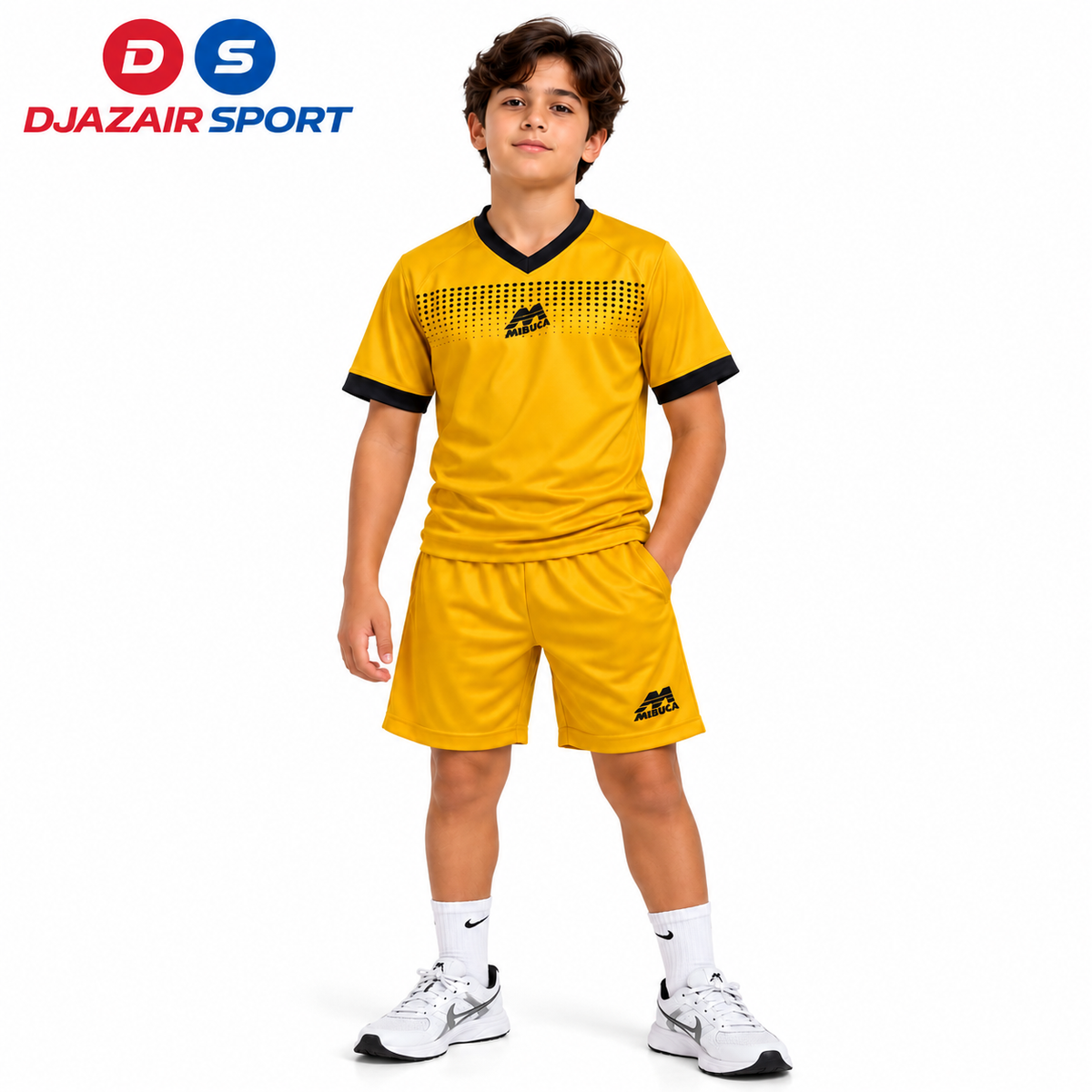 Ensemble Maillot + Cuissette Enfant Mesuca Jaune