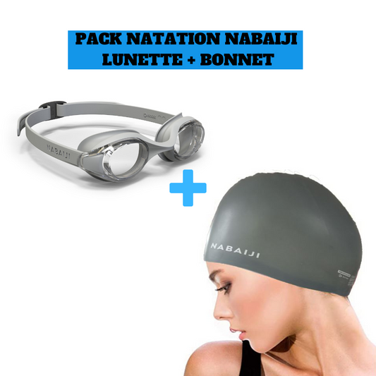 PACK NATATION NABAIJI LUNETTE + BONNET