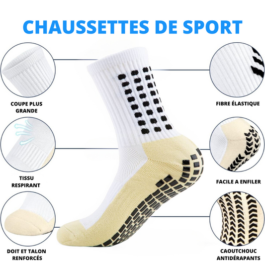 Chaussettes Antidérapantes SOXPro Demi Bas