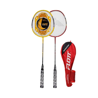 Paire Raquettes De Badminton Et 3 Volants, Sac De Transport FBR-0529