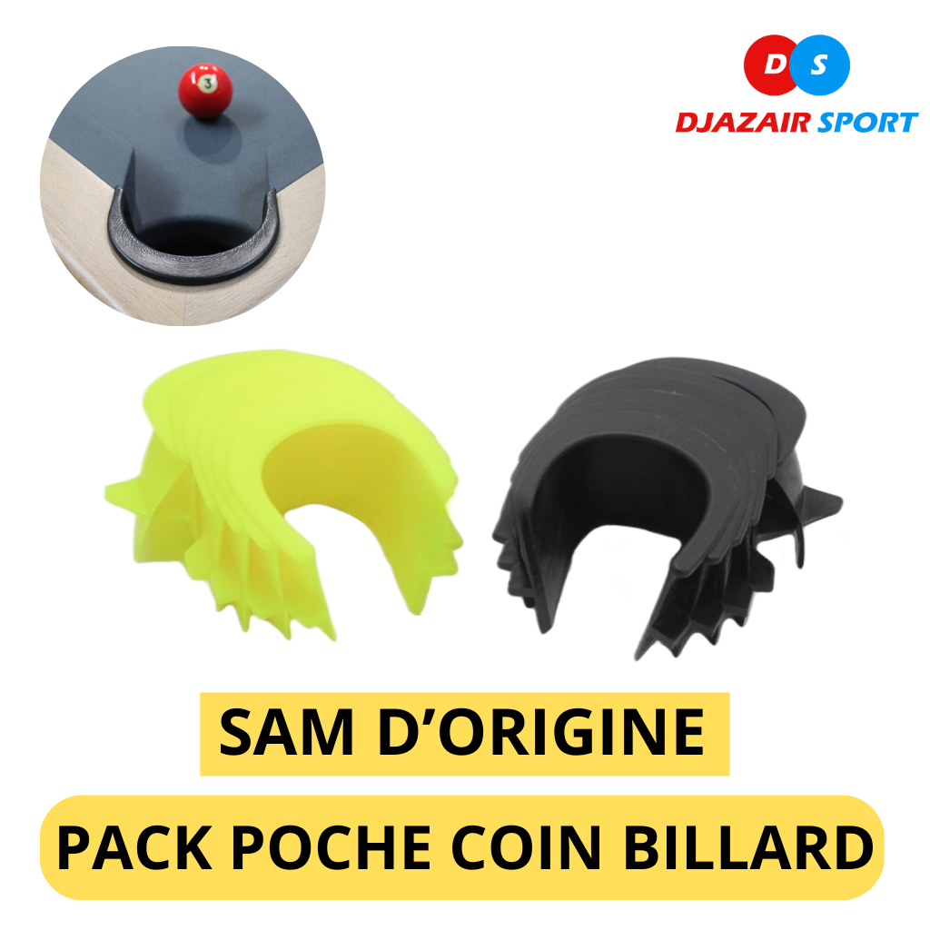 Pack Poche Coin Billard SAM D'origine 6 pcs