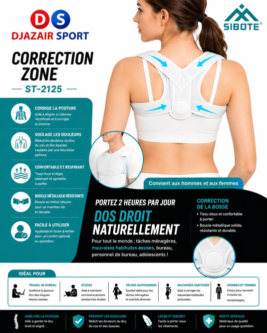 Correction Zone Correcteur de Posture ST-2125