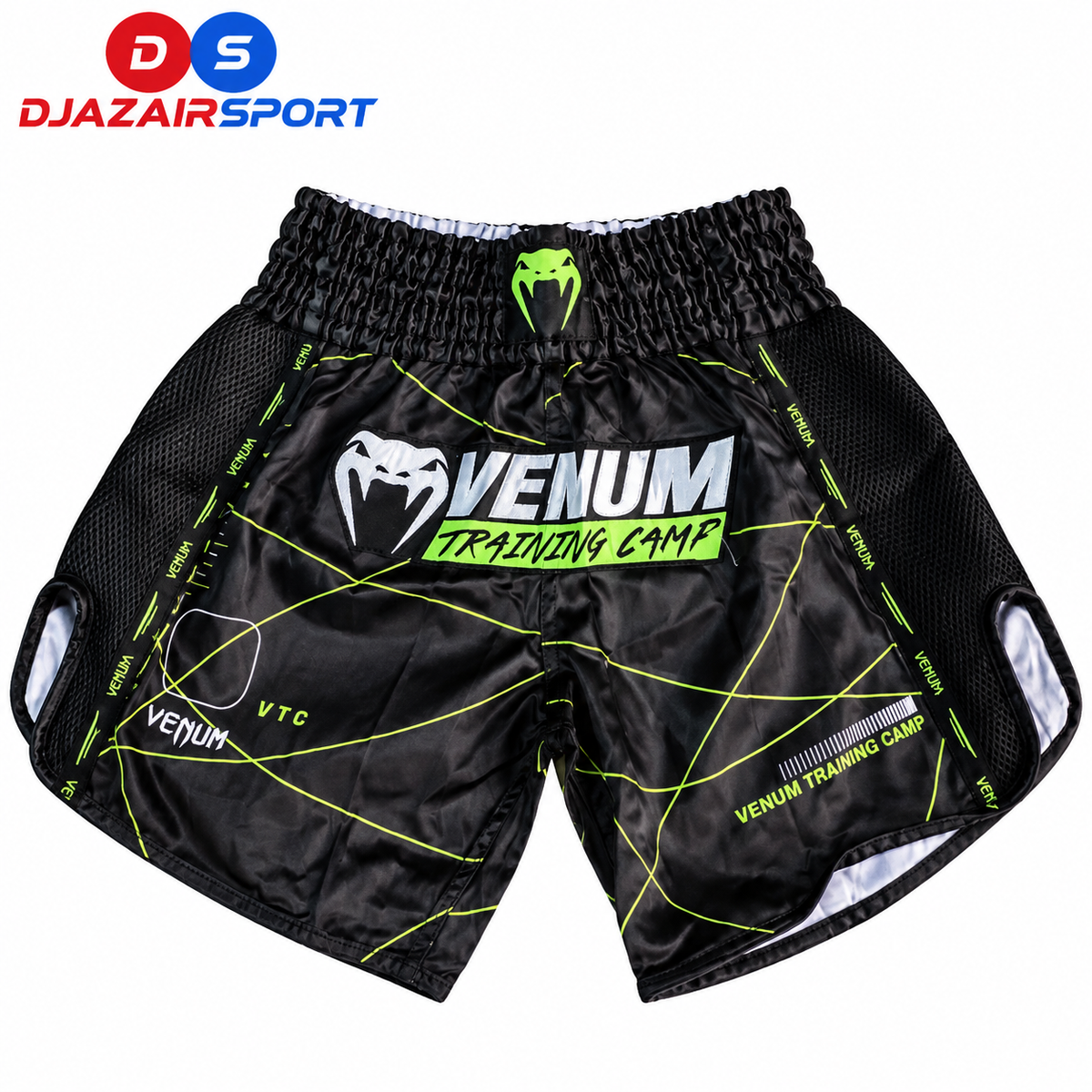 Short Kick Boxing Muay Thai Venum TRAINING CAMP VERT REF-8942