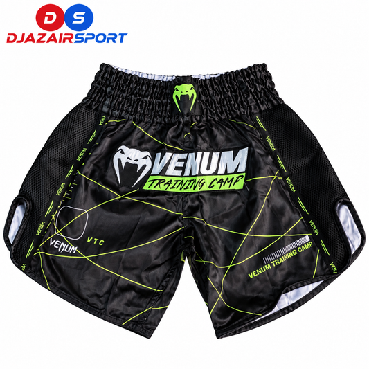 Short Kick Boxing Muay Thai Venum TRAINING CAMP VERT REF-8942