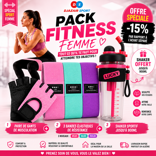 Packs Fitness Femme 3-en1 Pack9