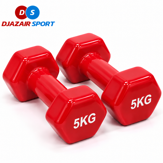Paire Haltères 5 kg Rouge REF-04006