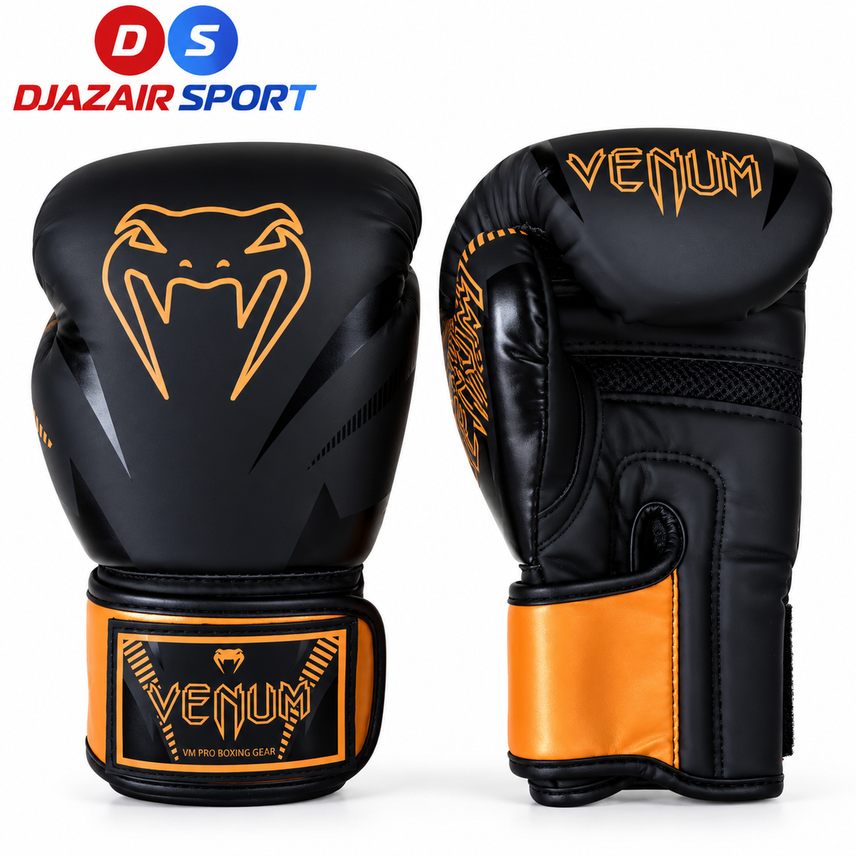 Gant De Boxe Venum Orange/Noir  REF-02089
