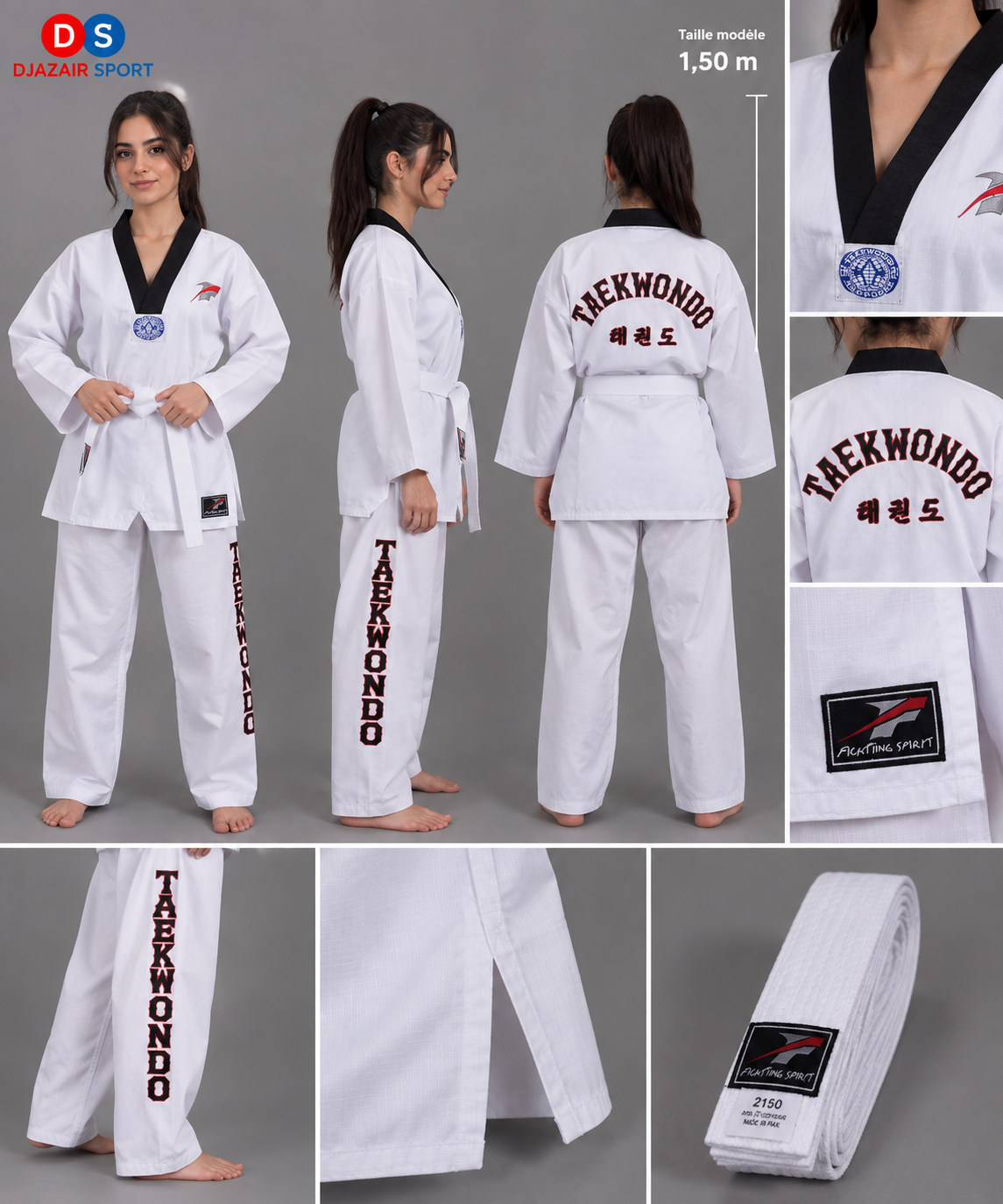 Kimono Taekwondo Fighting Spirit