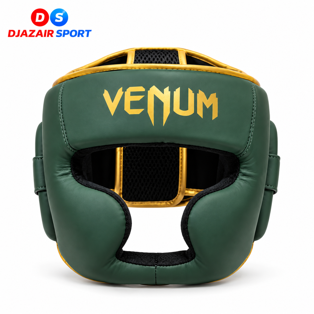 Casque De Boxe VENUM Vert-Doré REF-4610