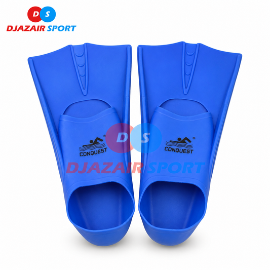Palmes De Natation En silicone Souples CONQUEST Bleu PP-1916B-CQ
