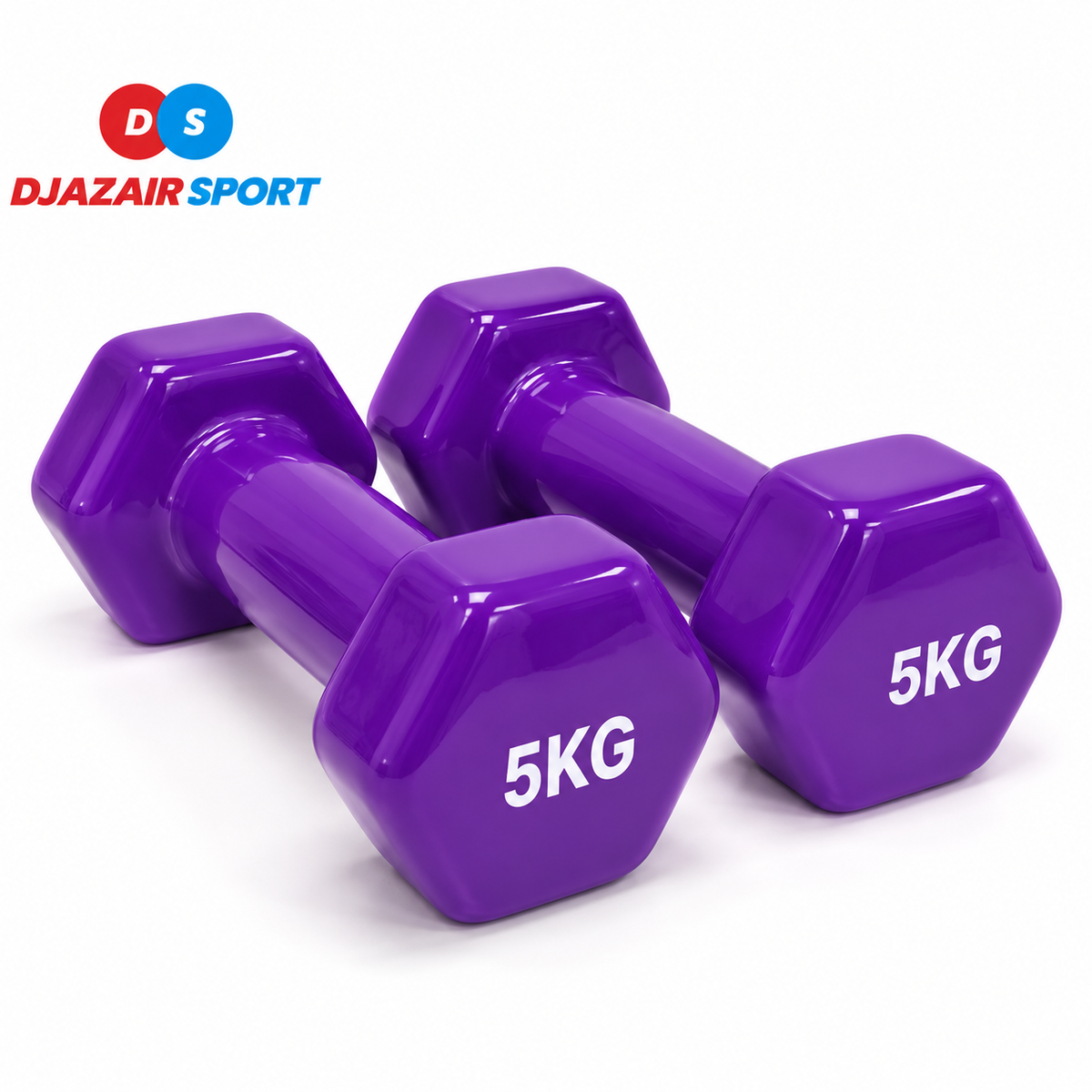 Paire Haltères 5 kg Violet REF-04006