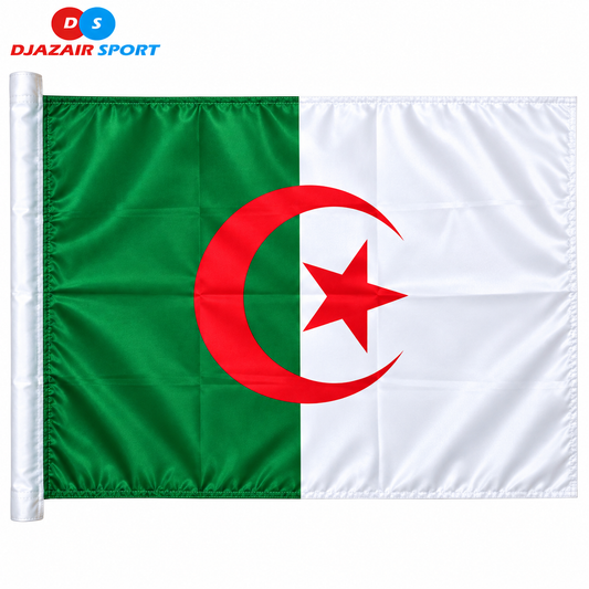 Drapeaux Algérie Simple 150 cm X 90 cm REF-07008