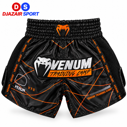 Short Kick Boxing Muay Thai Venum TRAINING CAMP Orange  REF-8942