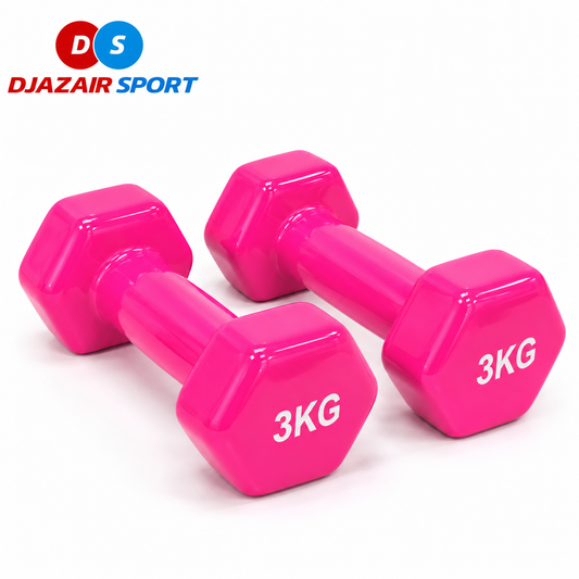 Paire Haltères 3 kg Rose REF-04011