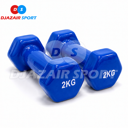 Paire Haltères 2 kg Bleu REF-04009