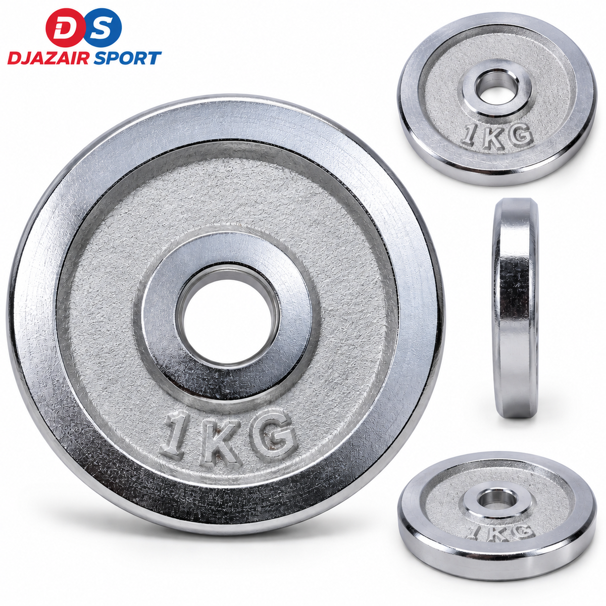 Disque de Musculation 1 Kg 02 Pièces REF-04085