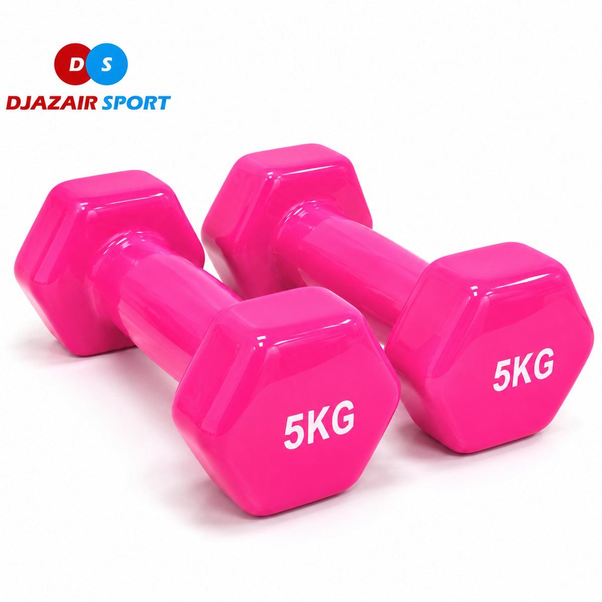 Paire Haltères 5 kg Rose REF-04006